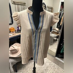 Bohemian or western style top.